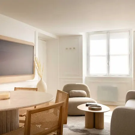 Chic With Ac - 3br-6p - Palais Garnier Διαμέρισμα *