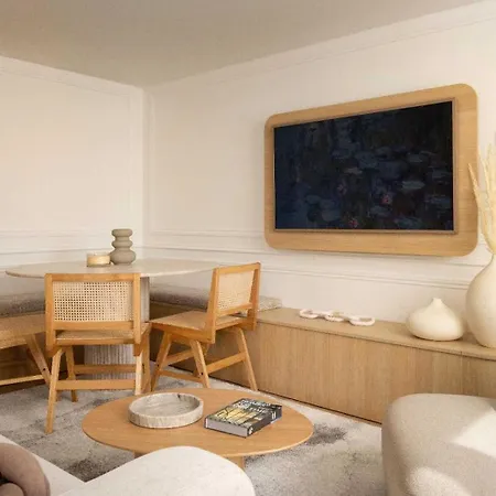 Chic With Ac - 3br-6p - Palais Garnier Apartment